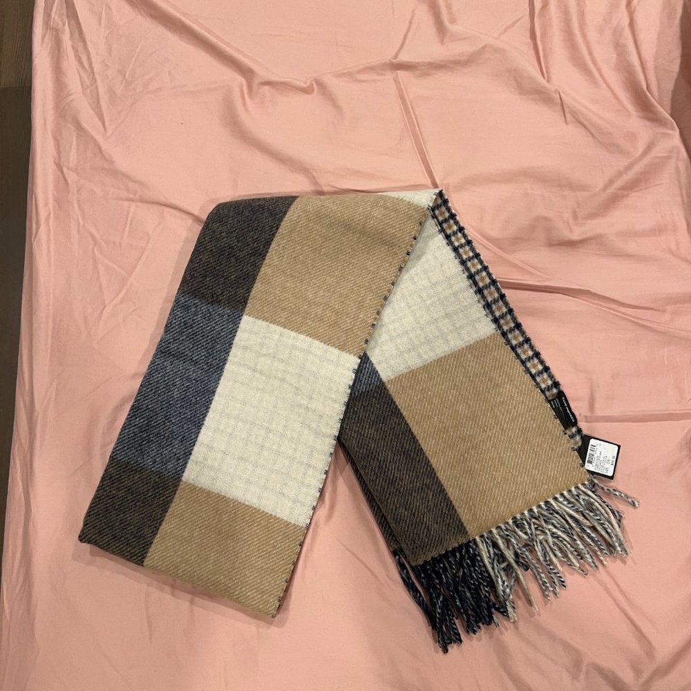 Club Monaco Reversible Wool Scarf